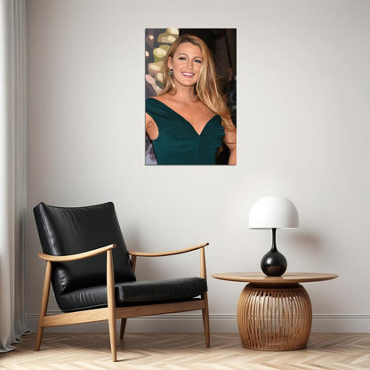 Blake Lively Celebrity Tv Series Actress Artist Poster Wall Art Print Home Wall Decor - xonomax