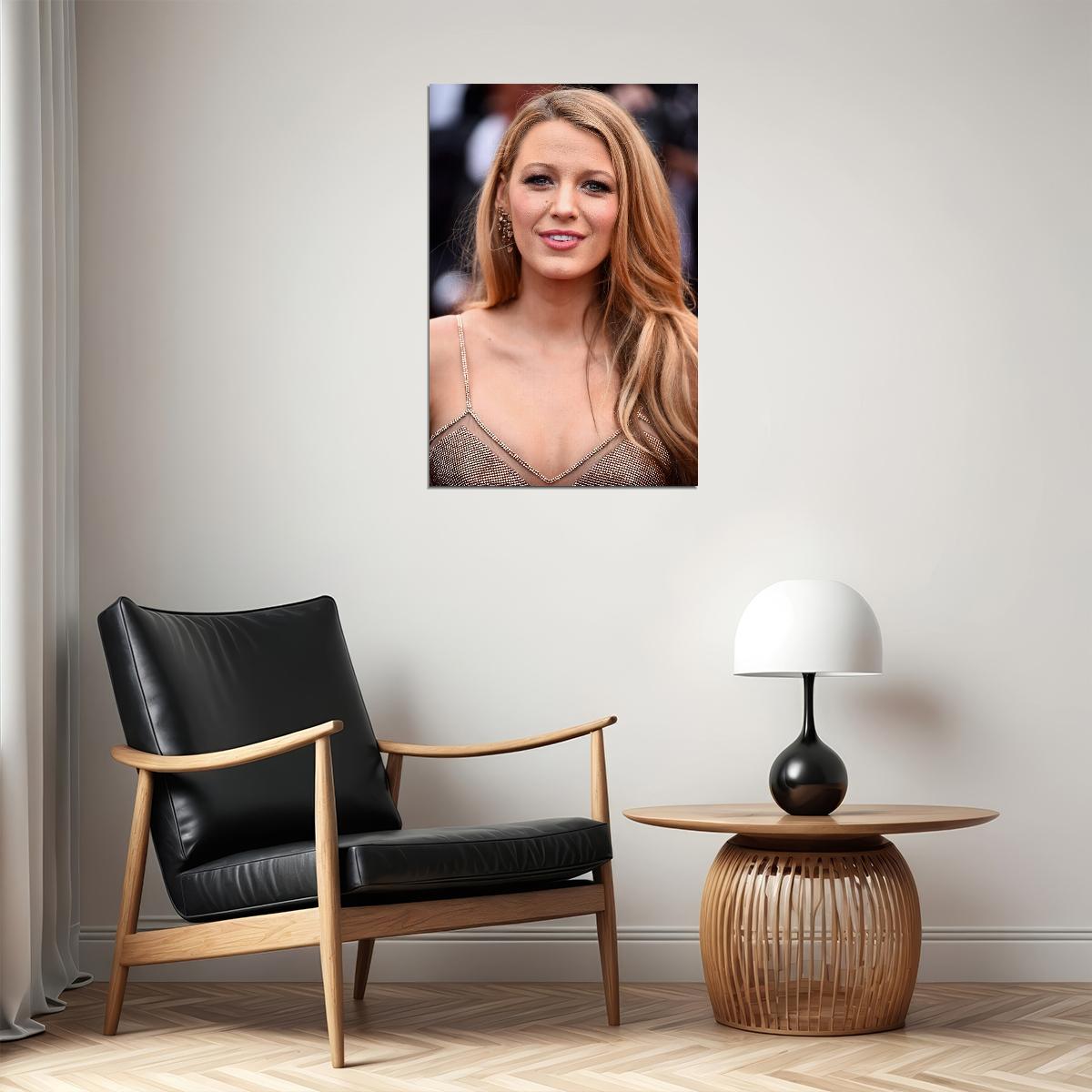Blake Lively Celebrity Movie Actress Artist Poster Wall Art Print Home Wall Decor - xonomax