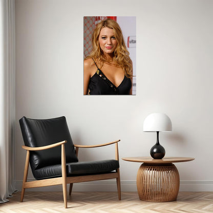 Blake Lively Celebrity Movie Actor Artist Poster Wall Art Print Home Wall Decor - xonomax