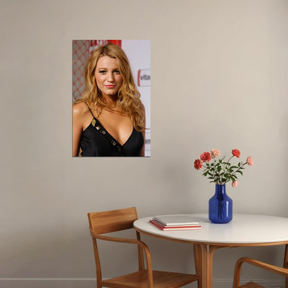 Blake Lively Celebrity Movie Actor Artist Poster Wall Art Print Home Wall Decor - xonomax
