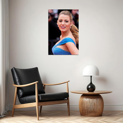 Blake Lively Celebrity Cinema Actor Artist Poster Wall Art Print Home Wall Decor - xonomax