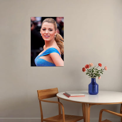 Blake Lively Celebrity Cinema Actor Artist Poster Wall Art Print Home Wall Decor - xonomax