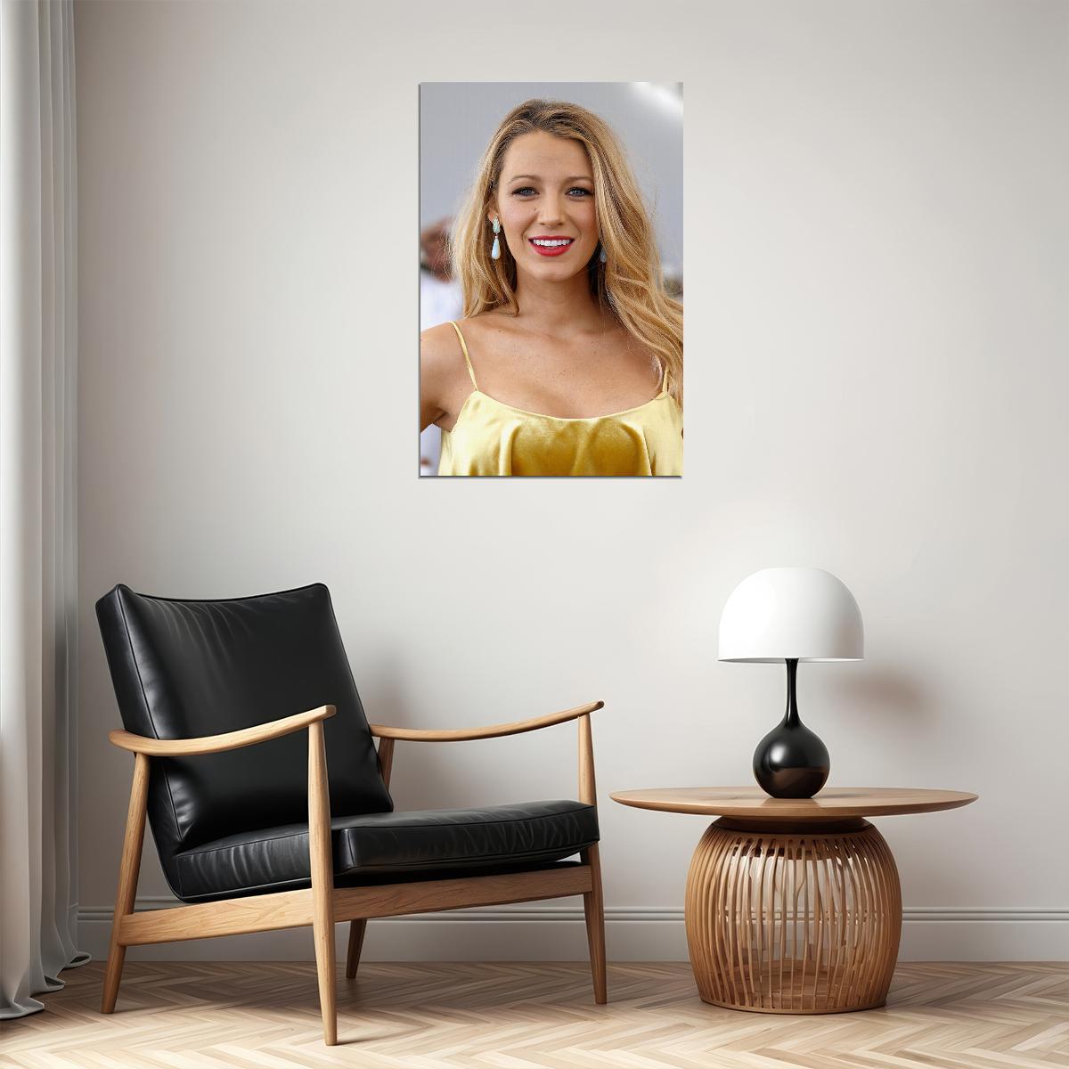 Blake Lively Celebrity Cinema Actress Artist Poster Wall Art Print Home Wall Decor - xonomax
