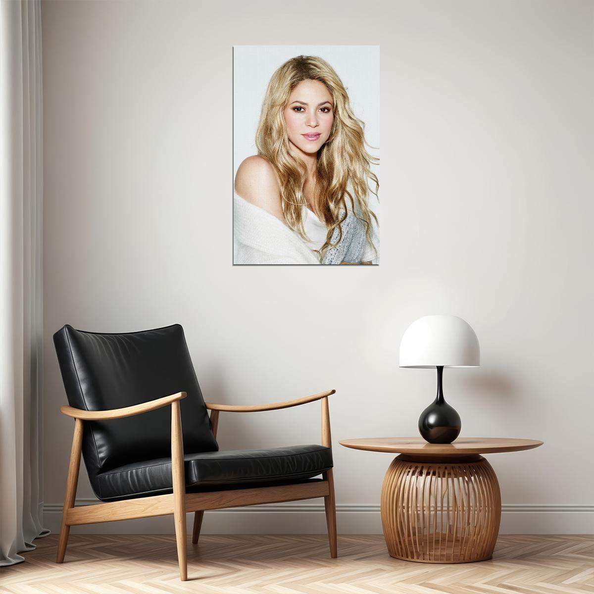 Shakira Celebrity Singer Record Producer Poster Wall Art Print Home Wall Decor - xonomax