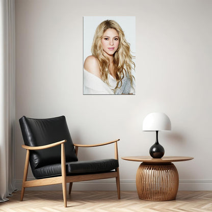 Shakira Celebrity Singer Record Producer Poster Wall Art Print Home Wall Decor - xonomax