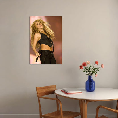 Shakira Celebrity Singer Album Philanthropist Poster Wall Art Print Home Wall Decor - xonomax