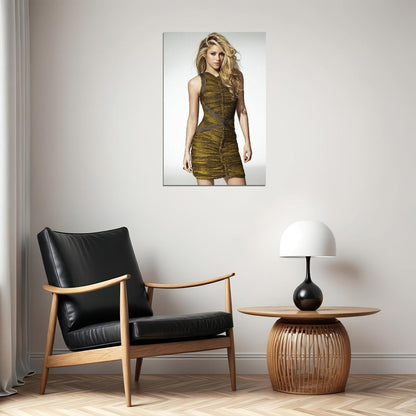 Shakira Celebrity Singer Record Producer Poster Wall Art Print Home Wall Decor - xonomax