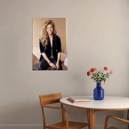Shakira Celebrity Singer Album Philanthropist Poster Wall Art Print Home Wall Decor - xonomax