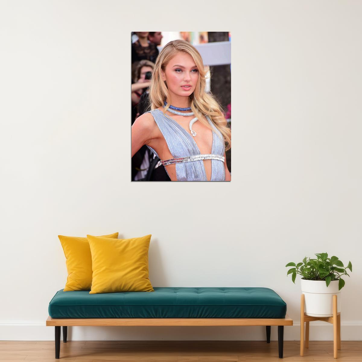 Romee Strijd Celebrity Fashion Model Artist Poster Wall Art Print Home Wall Decor - xonomax