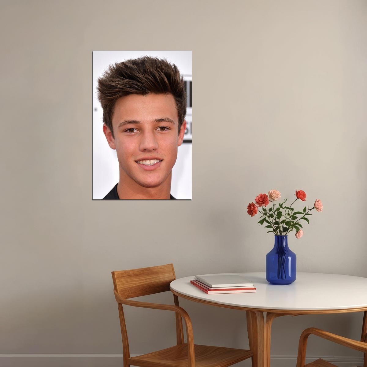 Cameron Dallas Celebrity Cinema Actor Artist Poster Wall Art Print Home Wall Decor - xonomax