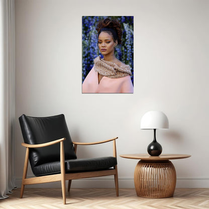 Rihanna Celebrity Musician Singer Actress Poster Wall Art Print Home Wall Decor