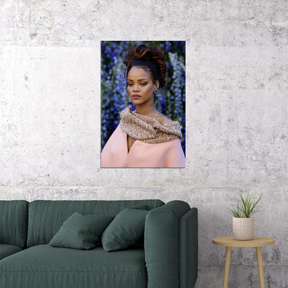 Rihanna Celebrity Musician Singer Actress Poster Wall Art Print Home Wall Decor