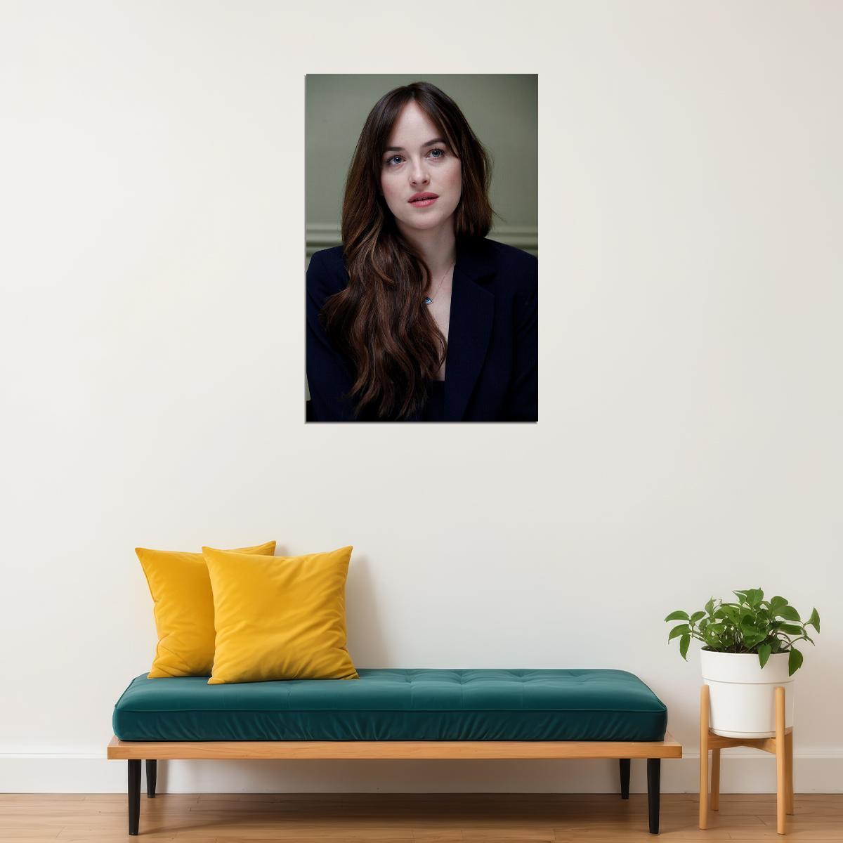 Dakota Johnson Celebrity Movie Actor Model Poster Wall Art Print Home Wall Decor - xonomax