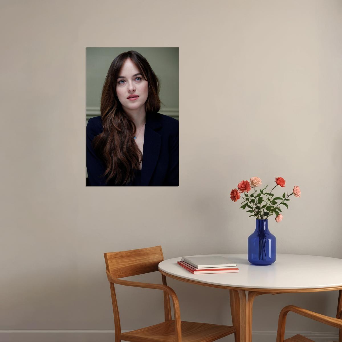 Dakota Johnson Celebrity Movie Actor Model Poster Wall Art Print Home Wall Decor - xonomax