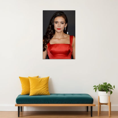 Nina Dobrev Cinema Actor Fashion Model Poster Wall Art Print Home Wall Decor - xonomax