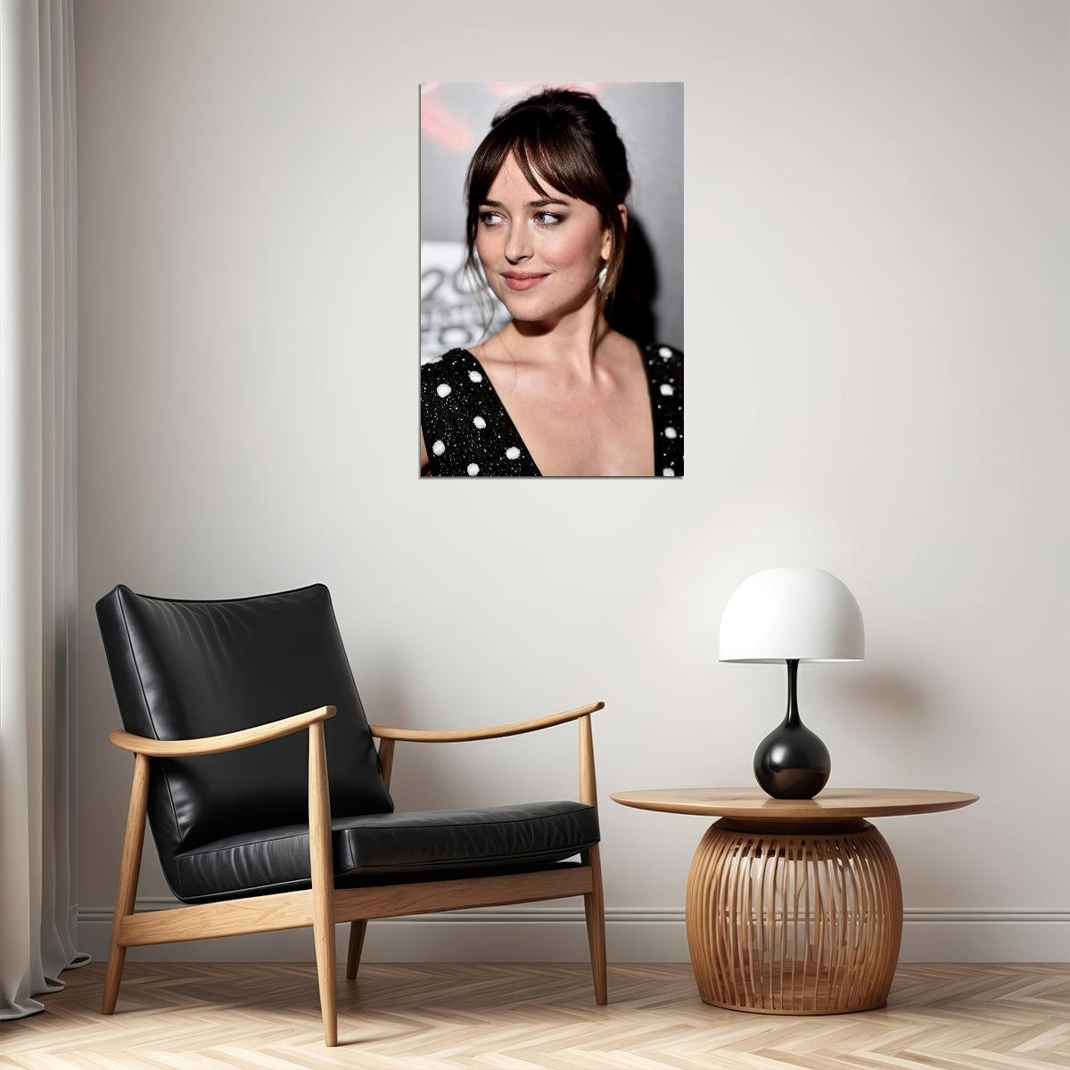 Dakota Johnson Celebrity Cinema Actor Model Poster Wall Art Print Home Wall Decor - xonomax