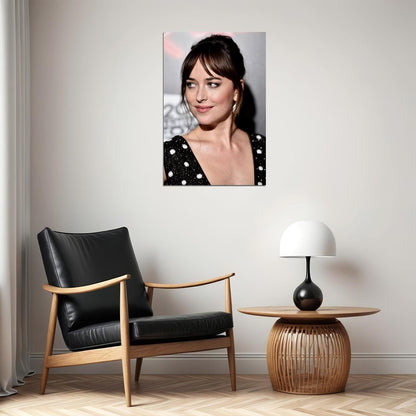 Dakota Johnson Celebrity Cinema Actor Model Poster Wall Art Print Home Wall Decor - xonomax