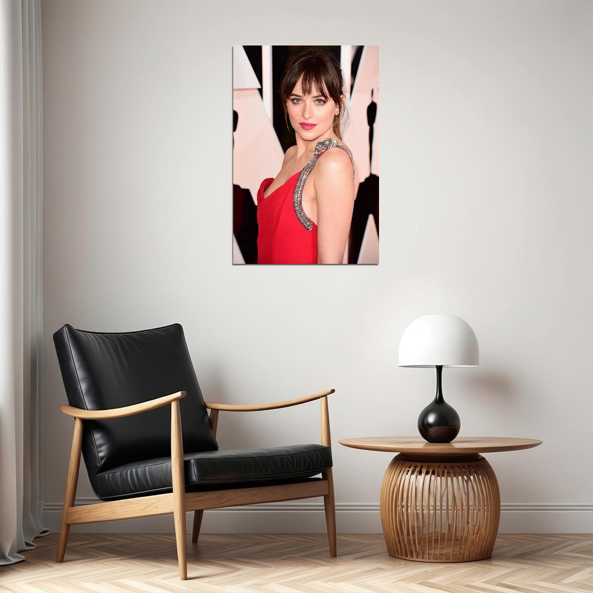 Dakota Johnson Celebrity Cinema Actress Model Poster Wall Art Print Home Wall Decor - xonomax