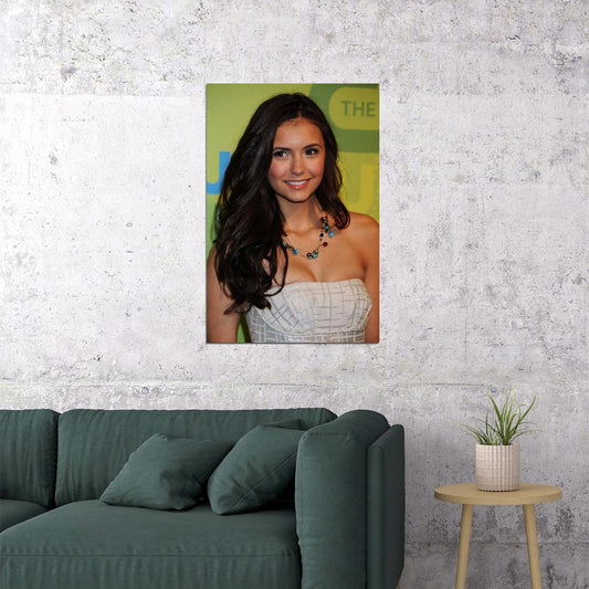 Nina Dobrev Tv Series Actor Fashion Model Poster Wall Art Print Home Wall Decor - xonomax