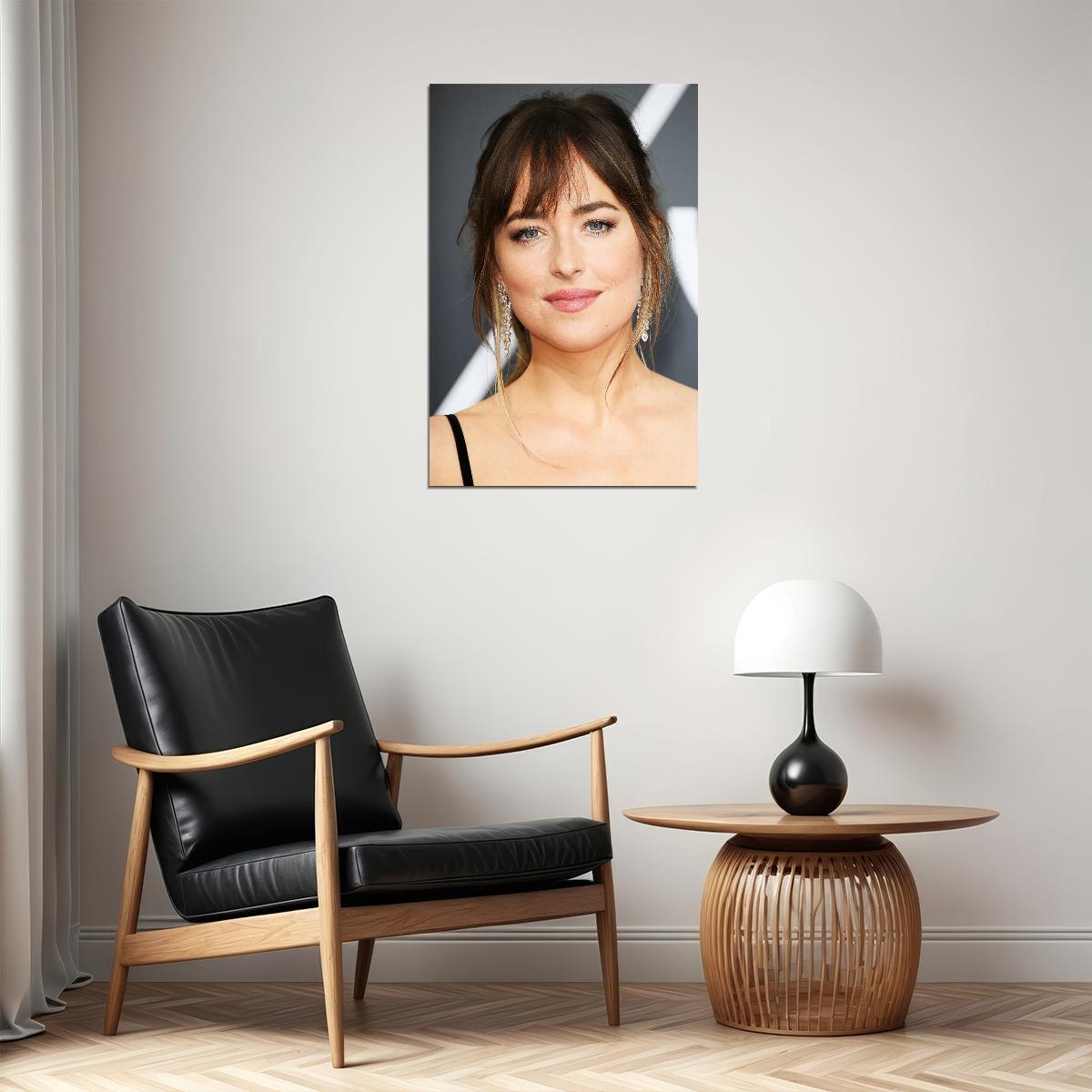 Dakota Johnson Celebrity Cinema Actress Model Poster Wall Art Print Home Wall Decor - xonomax