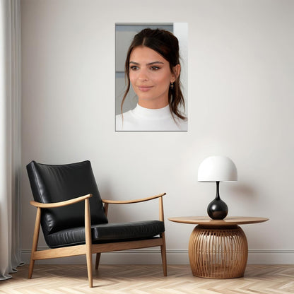 Emily Ratajkowski Cinema Actress Beauty Model Poster Wall Art Print Home Wall Decor - xonomax