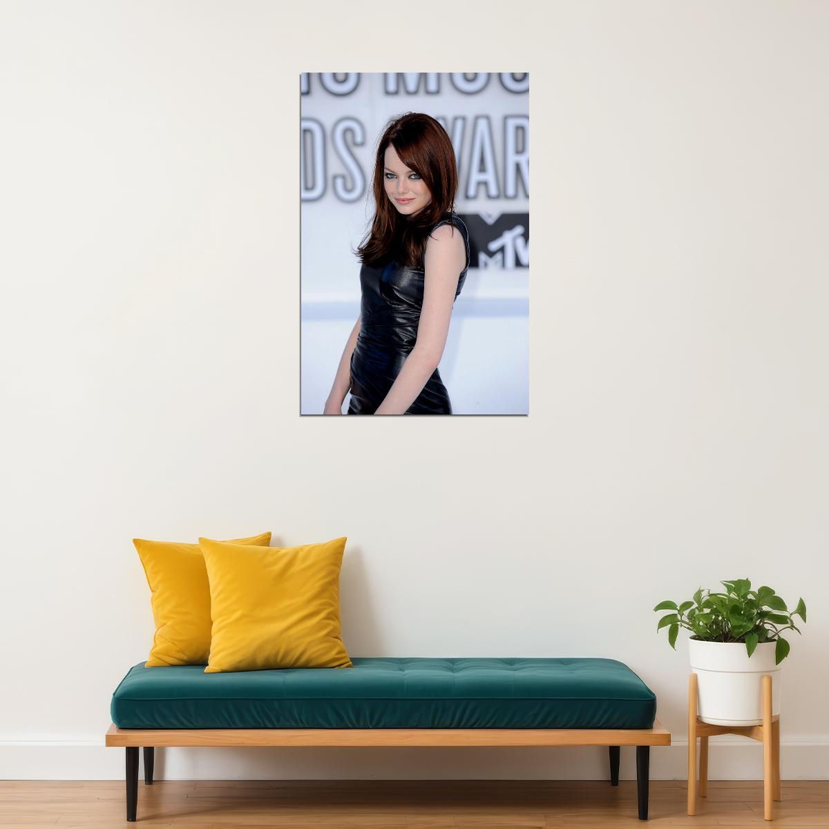Emma Stone Celebrity Cinema Actress Voice Actor Poster Wall Art Print Home Wall Decor - xonomax