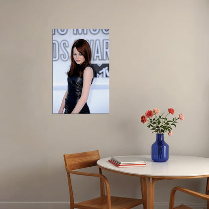 Emma Stone Celebrity Cinema Actress Voice Actor Poster Wall Art Print Home Wall Decor - xonomax