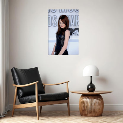 Emma Stone Celebrity Cinema Actress Voice Actor Poster Wall Art Print Home Wall Decor - xonomax
