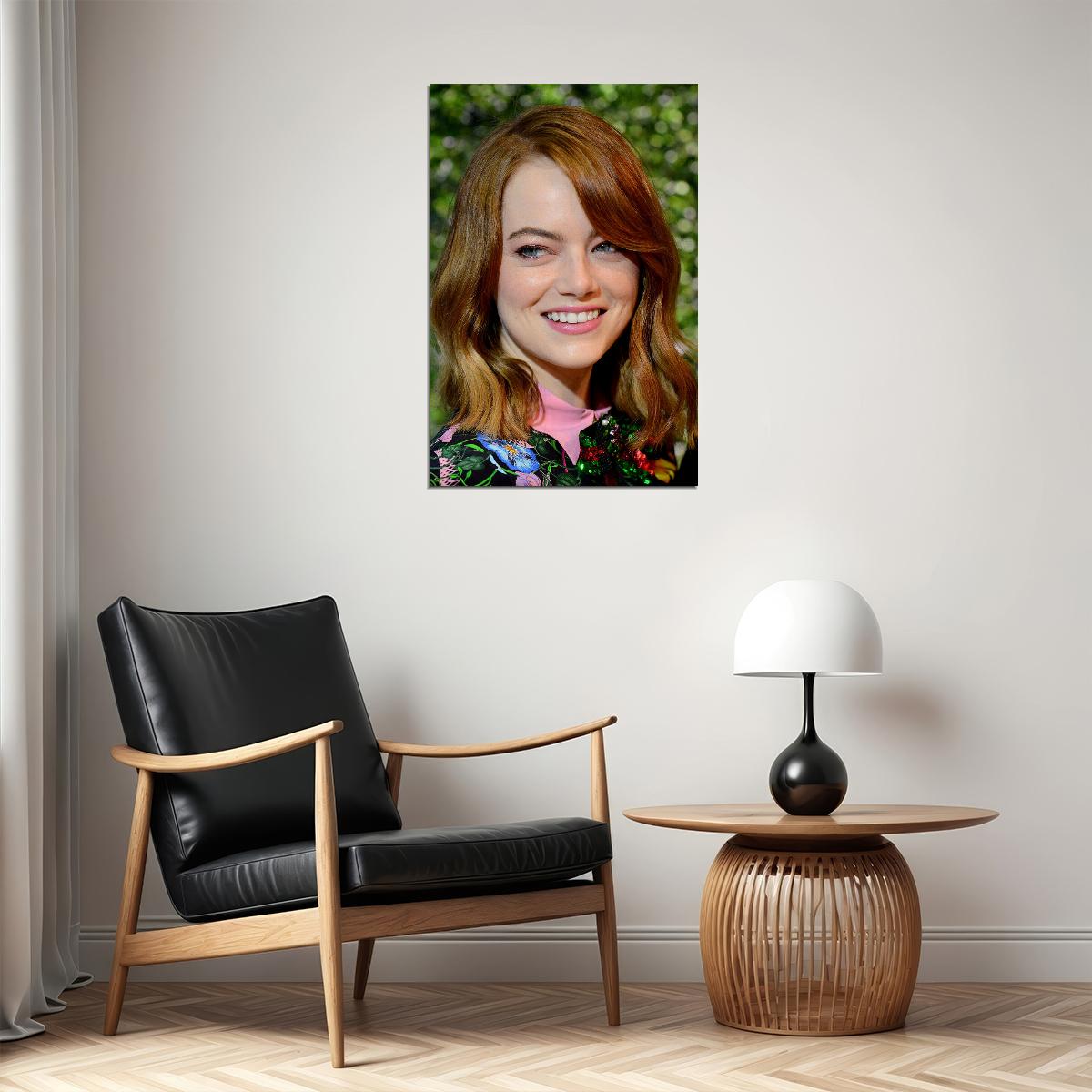 Emma Stone Celebrity Cinema Actor Voice Actor Poster Wall Art Print Home Wall Decor - xonomax