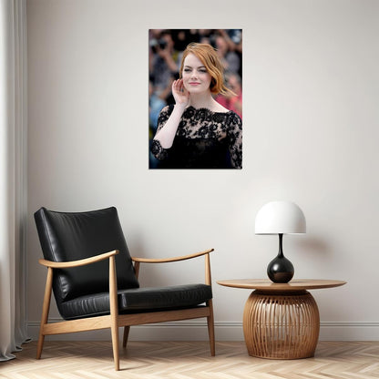 Emma Stone Celebrity Tv Series Actor Voice Actor Poster Wall Art Print Home Wall Decor - xonomax