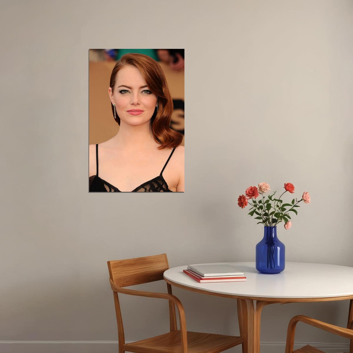 Emma Stone Celebrity Tv Series Actress Artist Poster Wall Art Print Home Wall Decor - xonomax