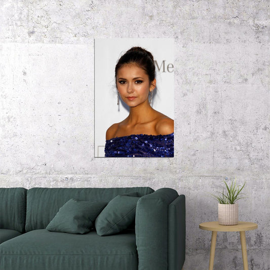 Nina Dobrev Celebrity Cinema Actor Model Poster Wall Art Print Home Wall Decor - xonomax