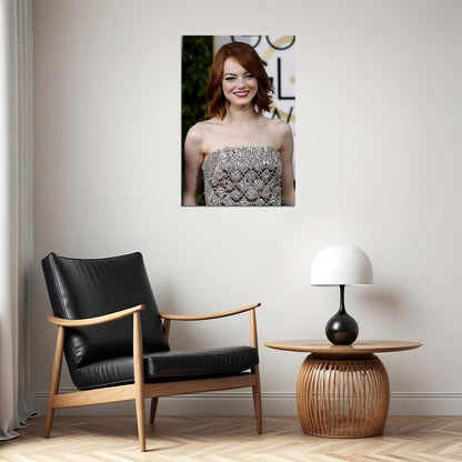 Emma Stone Celebrity Tv Series Actor Artist Poster Wall Art Print Home Wall Decor - xonomax