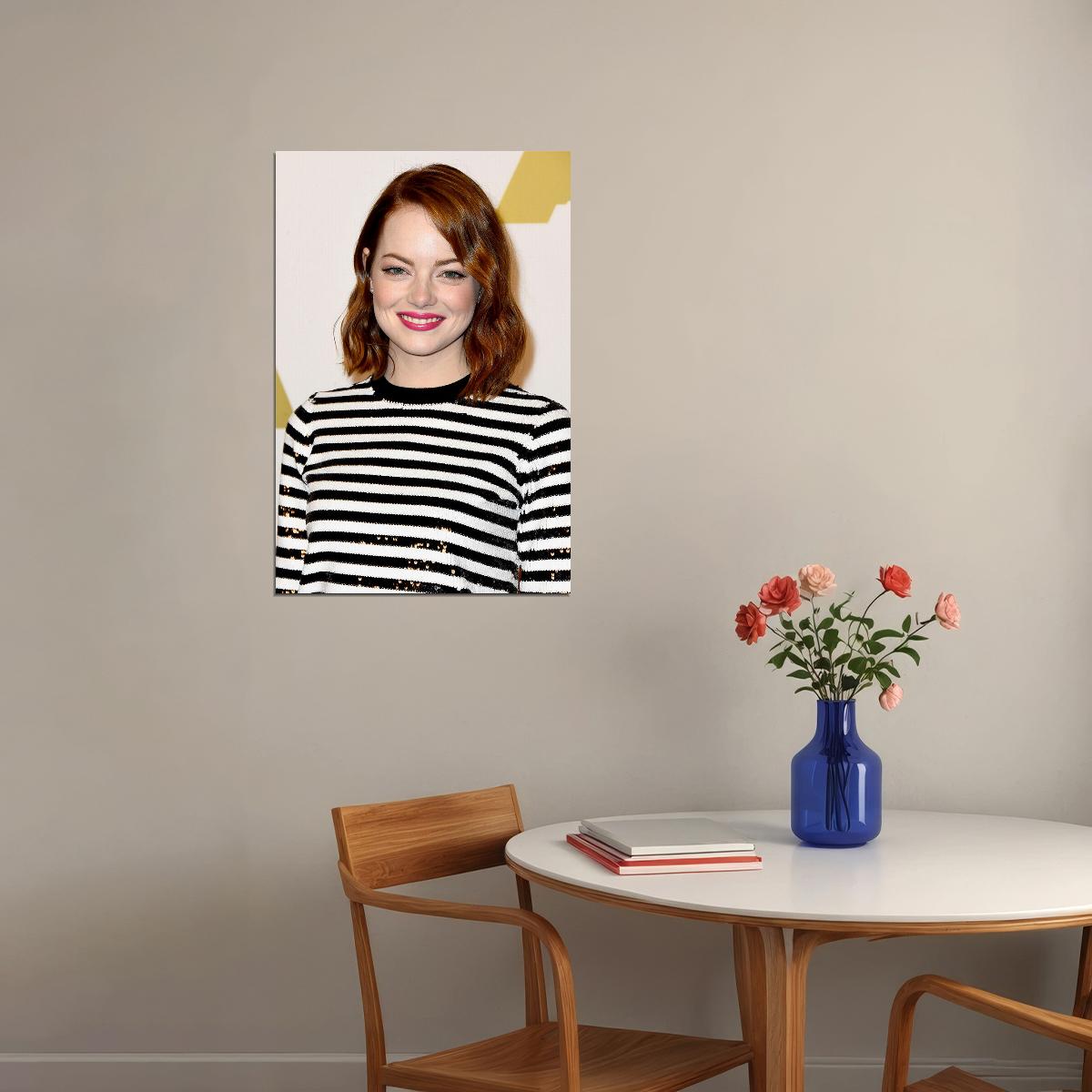 Emma Stone Celebrity Female Actor Artist Poster Wall Art Print Home Wall Decor - xonomax