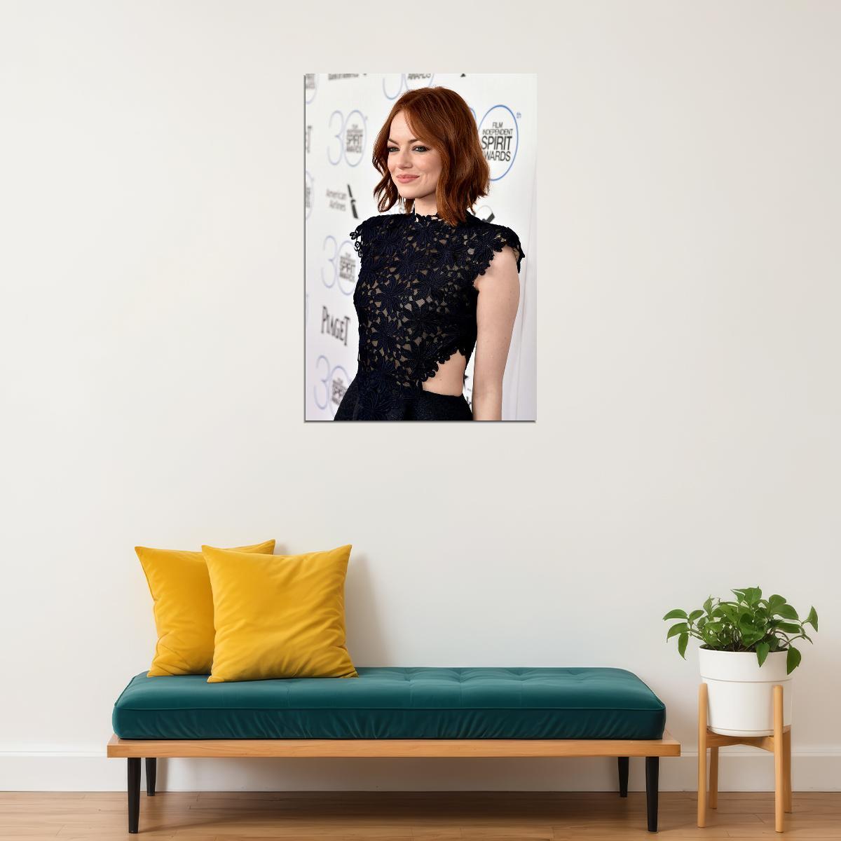Emma Stone Celebrity Female Actress Artist Poster Wall Art Print Home Wall Decor - xonomax