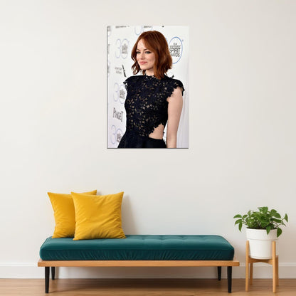 Emma Stone Celebrity Female Actress Artist Poster Wall Art Print Home Wall Decor - xonomax
