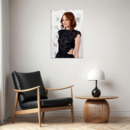 Emma Stone Celebrity Female Actress Artist Poster Wall Art Print Home Wall Decor - xonomax