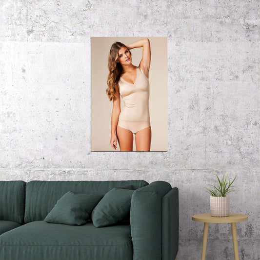 Nina Agdal Celebrity Beauty Model Movie Actress Poster Wall Art Print Home Wall Decor - xonomax