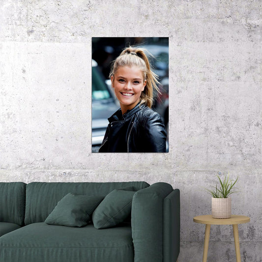 Nina Agdal Celebrity Beauty Model Movie Actor Poster Wall Art Print Home Wall Decor - xonomax