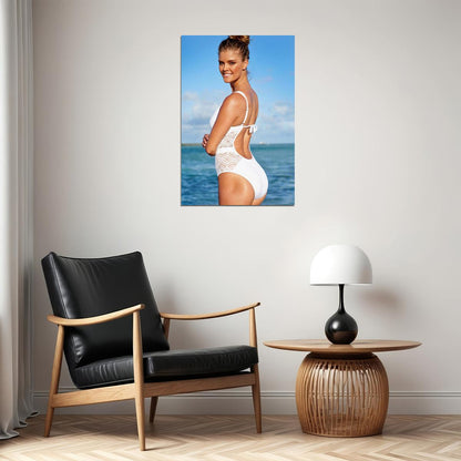 Nina Agdal Celebrity Model Cinema Actor Poster Wall Art Print Home Wall Decor - xonomax