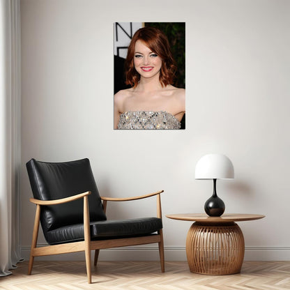 Emma Stone Celebrity Cinema Actor Artist Poster Wall Art Print Home Wall Decor - xonomax