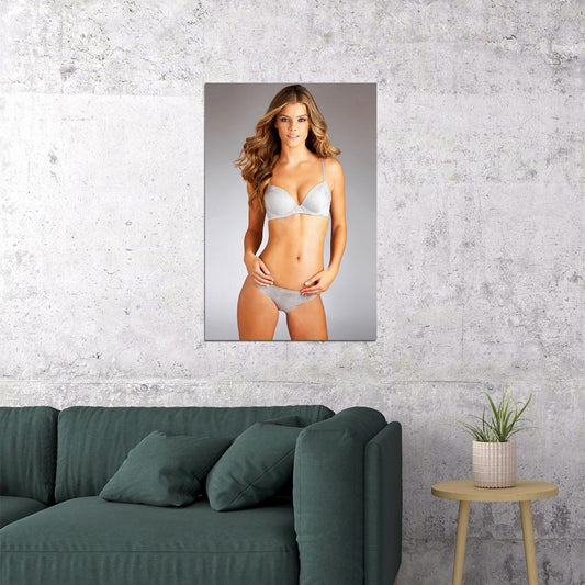 Nina Agdal Celebrity Female Model Actor Poster Wall Art Print Home Wall Decor - xonomax