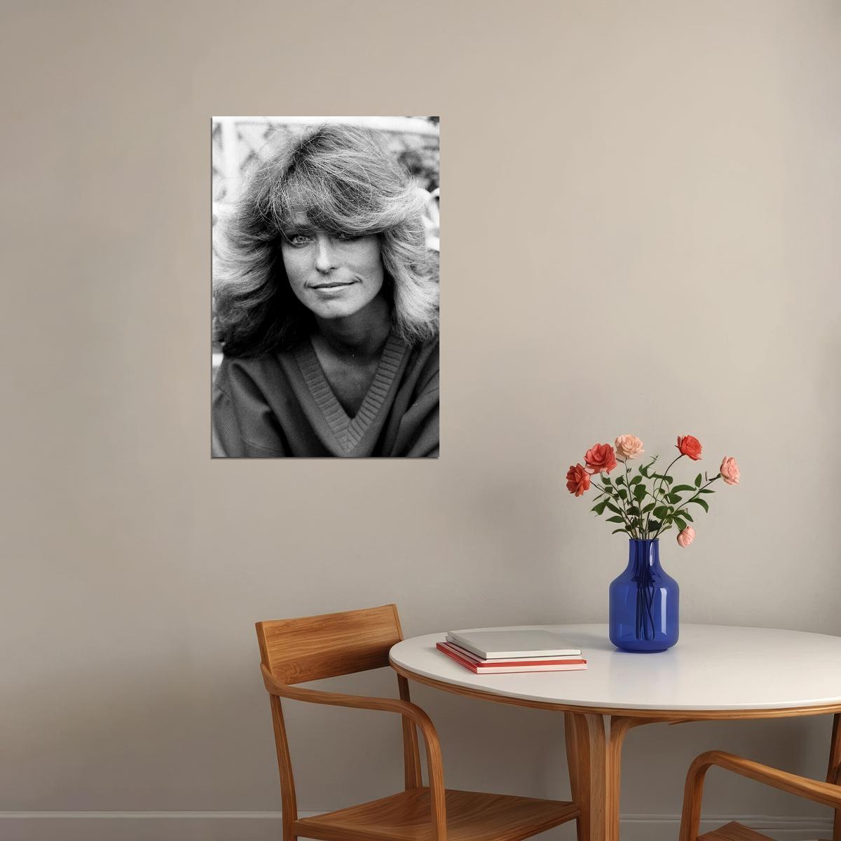 Farrah Fawcett 80s 90s Theater Actor Model Poster Wall Art Print Home Wall Decor - xonomax