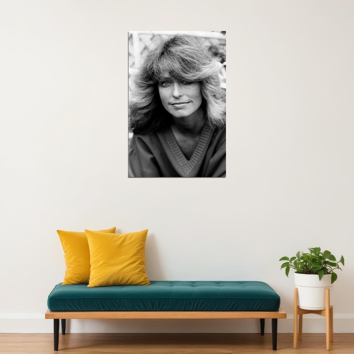 Farrah Fawcett 80s 90s Theater Actor Model Poster Wall Art Print Home Wall Decor - xonomax