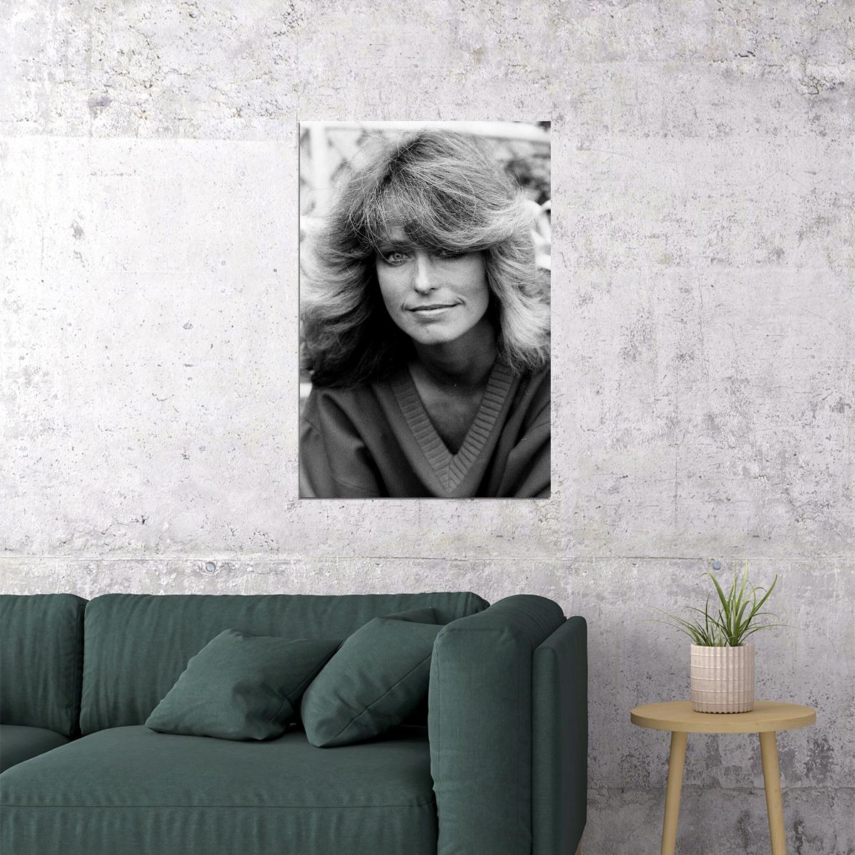 Farrah Fawcett 80s 90s Theater Actor Model Poster Wall Art Print Home Wall Decor - xonomax
