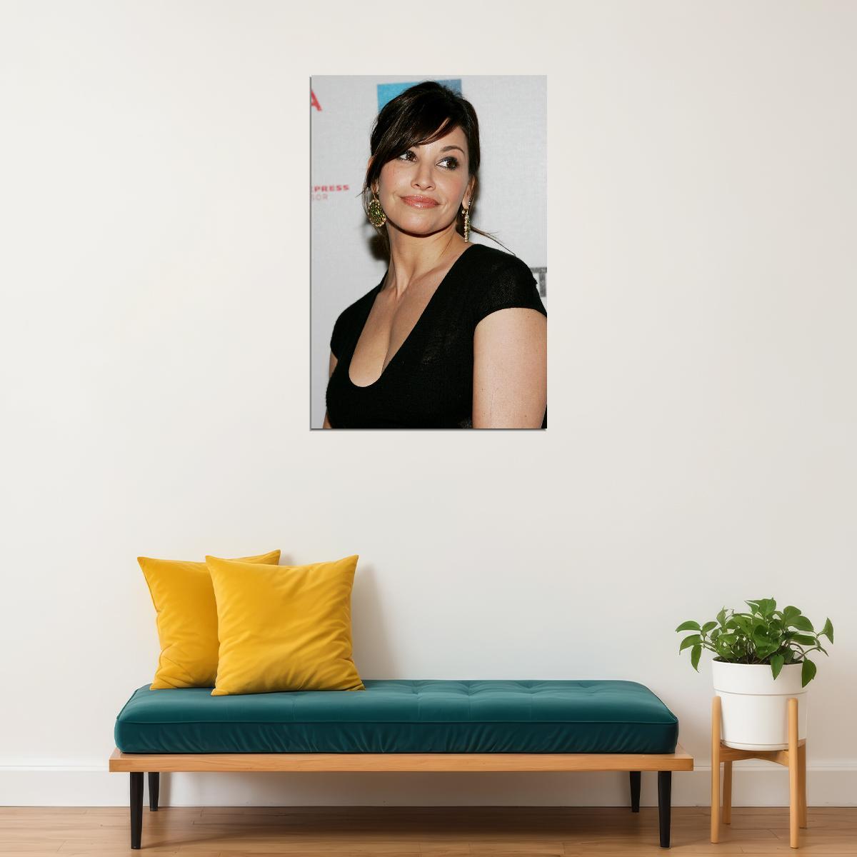 Gina Gershon 80s 90s Theater Actress Writer Poster Wall Art Print Home Wall Decor - xonomax