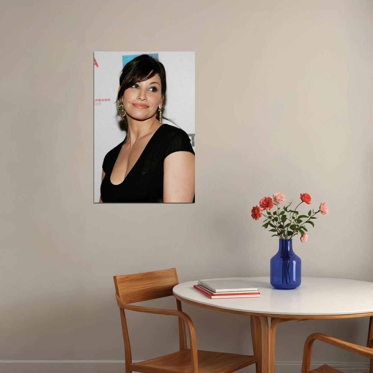 Gina Gershon 80s 90s Theater Actress Writer Poster Wall Art Print Home Wall Decor - xonomax