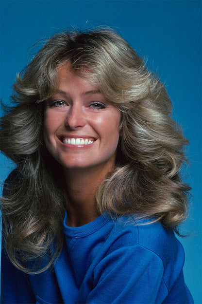 Farrah Fawcett 80s 90s Actress Beauty Model Poster Wall Art Print Home Wall Decor - xonomax