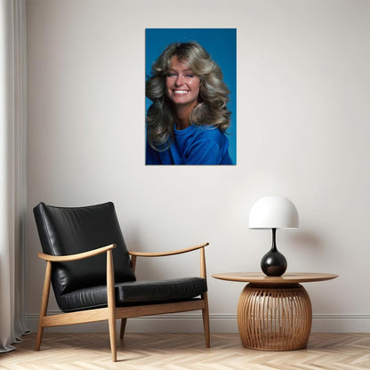 Farrah Fawcett 80s 90s Actress Beauty Model Poster Wall Art Print Home Wall Decor - xonomax