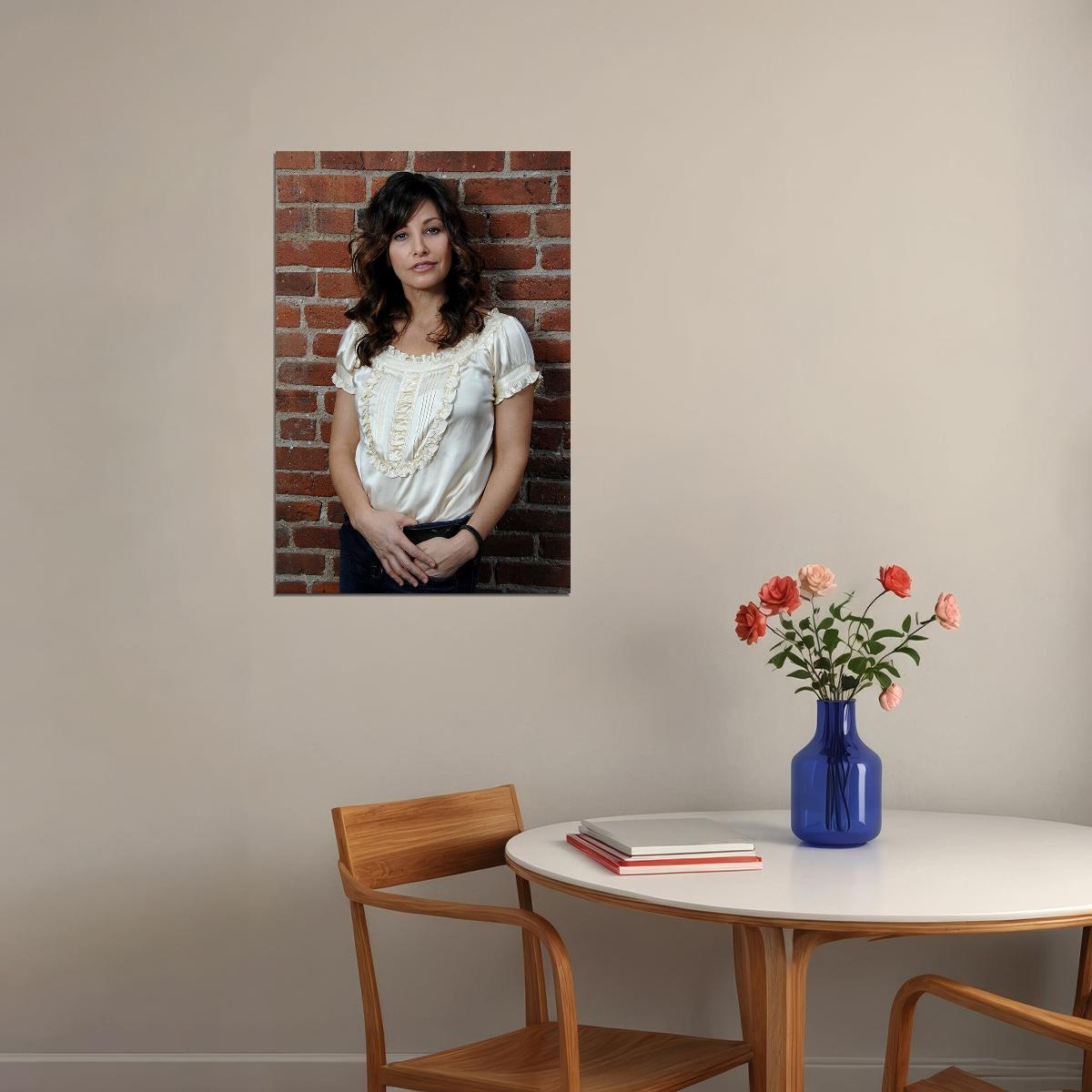 Gina Gershon 80s 90s Celebrity Actress Writer Poster Wall Art Print Home Wall Decor - xonomax